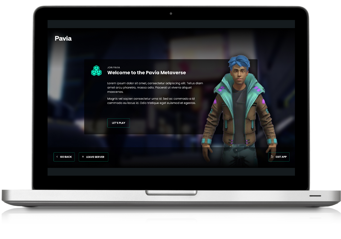 Pavia UI Design